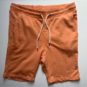 Jack & Jones Medium Pastel Sorbet Orange Sweatshorts 100% Cotton Lightweight